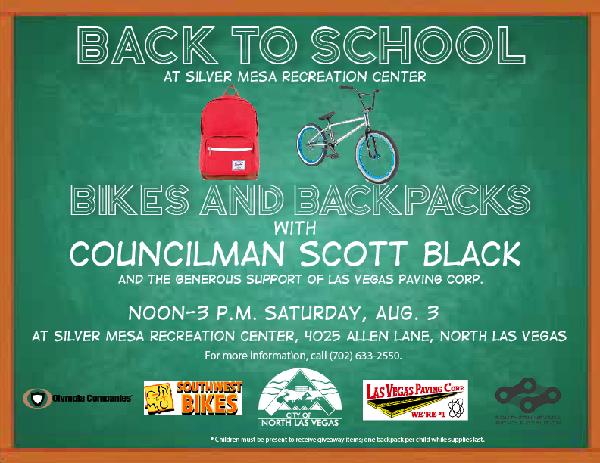 Black Bikes and Backpacks giveaway